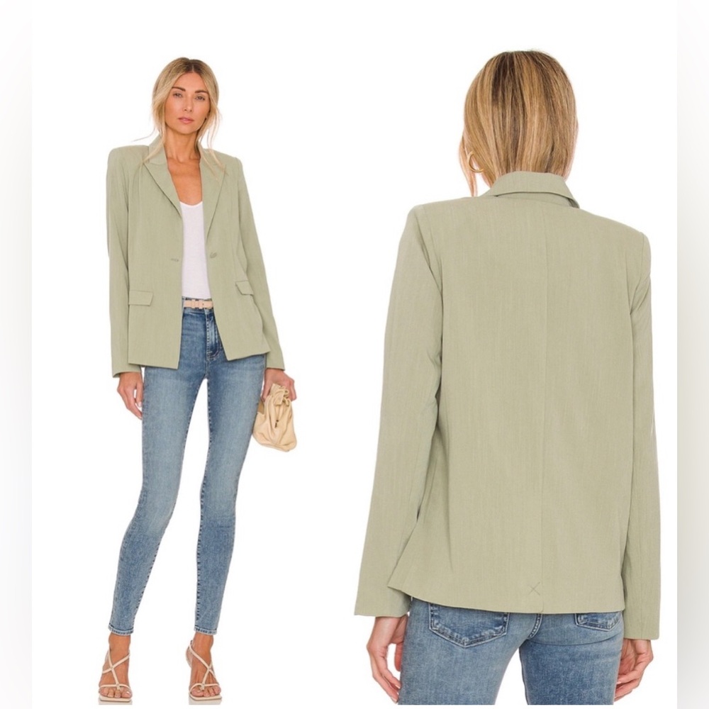 NWT Lovers and Friends Roxanne Blazer in Sage Green